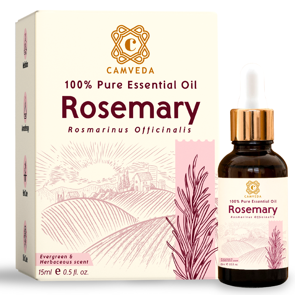 Camveda Pure Rosemary Essential Oil - Camveda