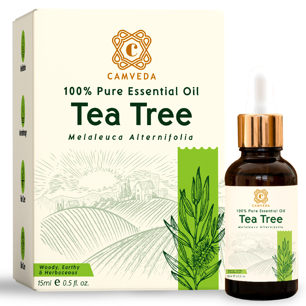 Camveda Pure Tea-Tree Essential Oil - Camveda