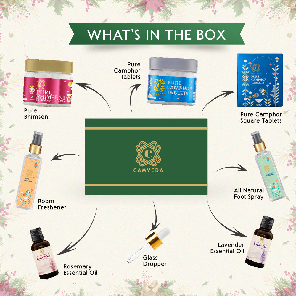 Camveda Aromatherapy Celebration Gift Hamper - Pine