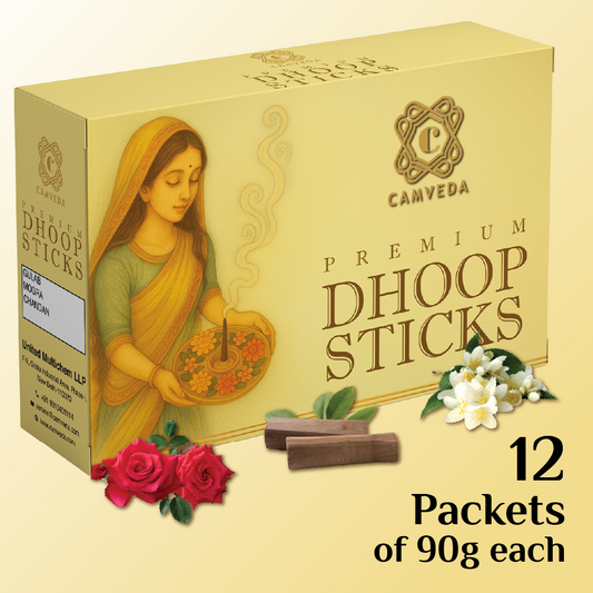 Camveda Premium Dhoop Sticks(Large) – Combo Pack