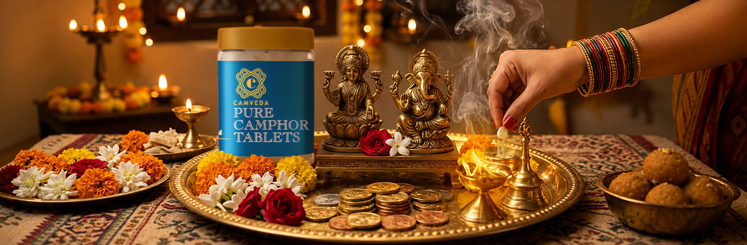 Pure Camphor: A Timeless Choice for Pooja and Daily Purity