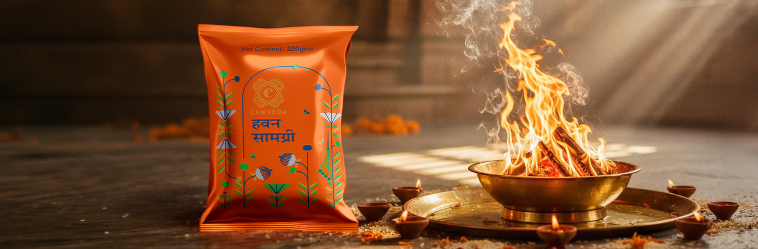 Havan Samagri for Pure, Sacred & Spiritually Enriching Rituals : Camveda