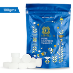 Camveda Pure Camphor Tablets | 100g (Pouch) - Camveda