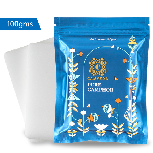Camveda Pure Camphor Slabs | 100g