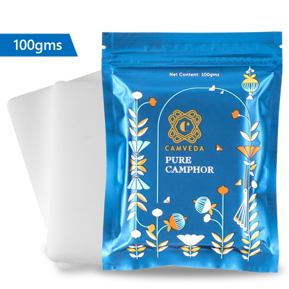 Camveda Pure Camphor Slabs | 100g