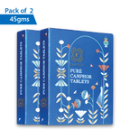 Camveda Camphor- 45 GM Wax Paper Covered Square Tablets - Camveda