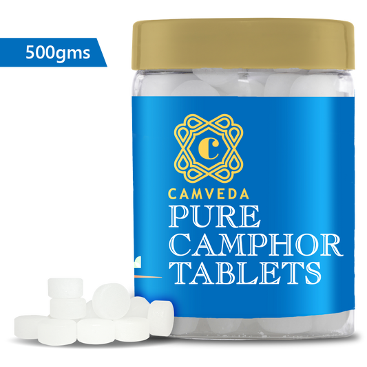 Camveda Pure Camphor Tablets | 500g - Camveda