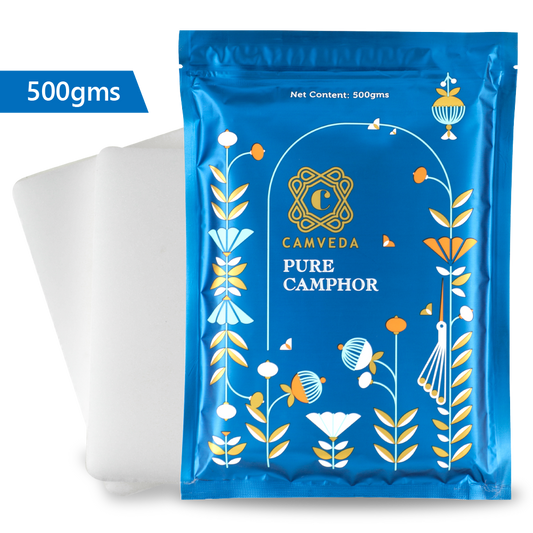 Camveda Pure Camphor Slabs | 500g - Camveda