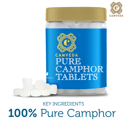 Camveda Pure Camphor Tablets | 500g