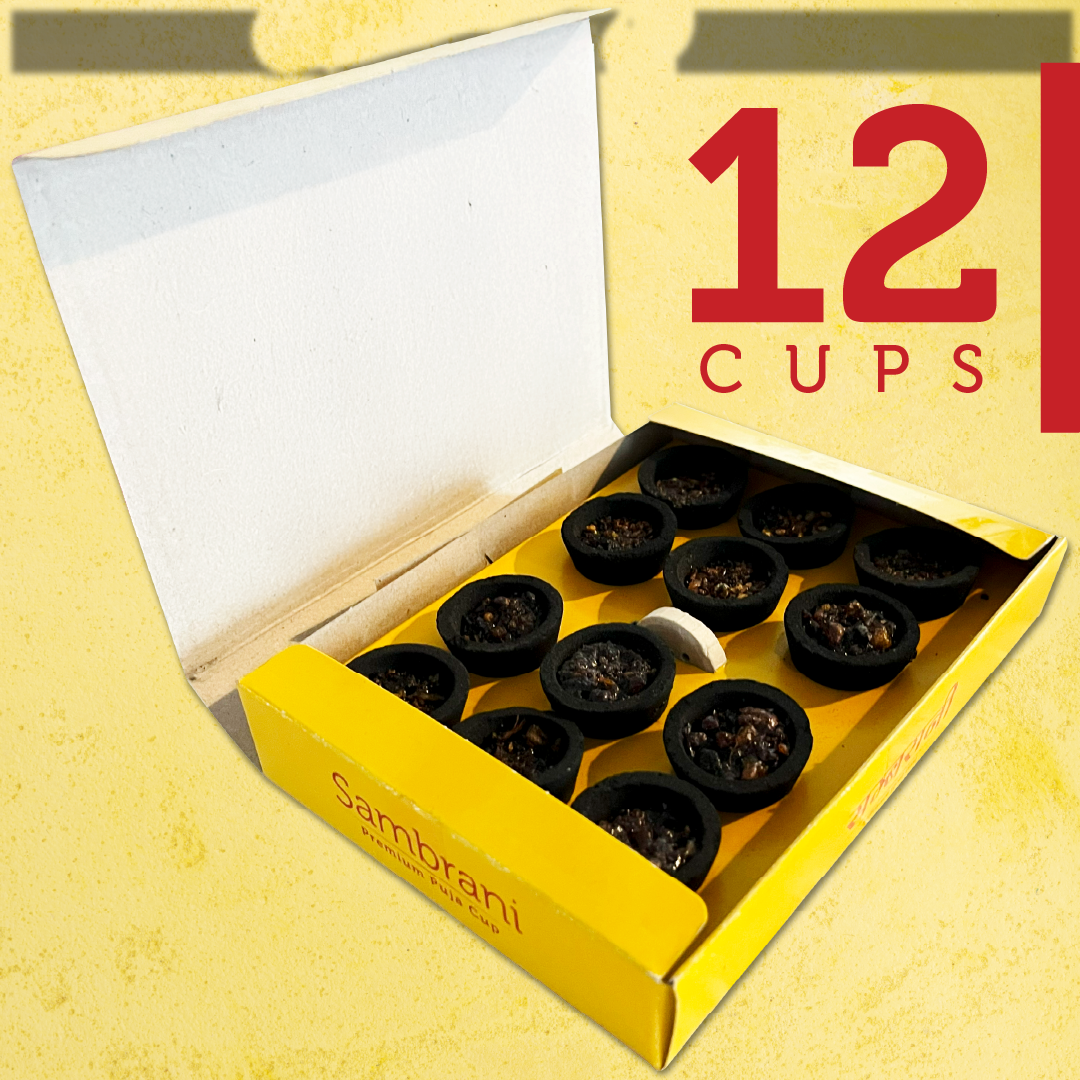 Sambrani Puja/Hawan Cups {Pack of 4}