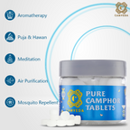 Camveda Pure Camphor Tablets | 250g (50gx5)