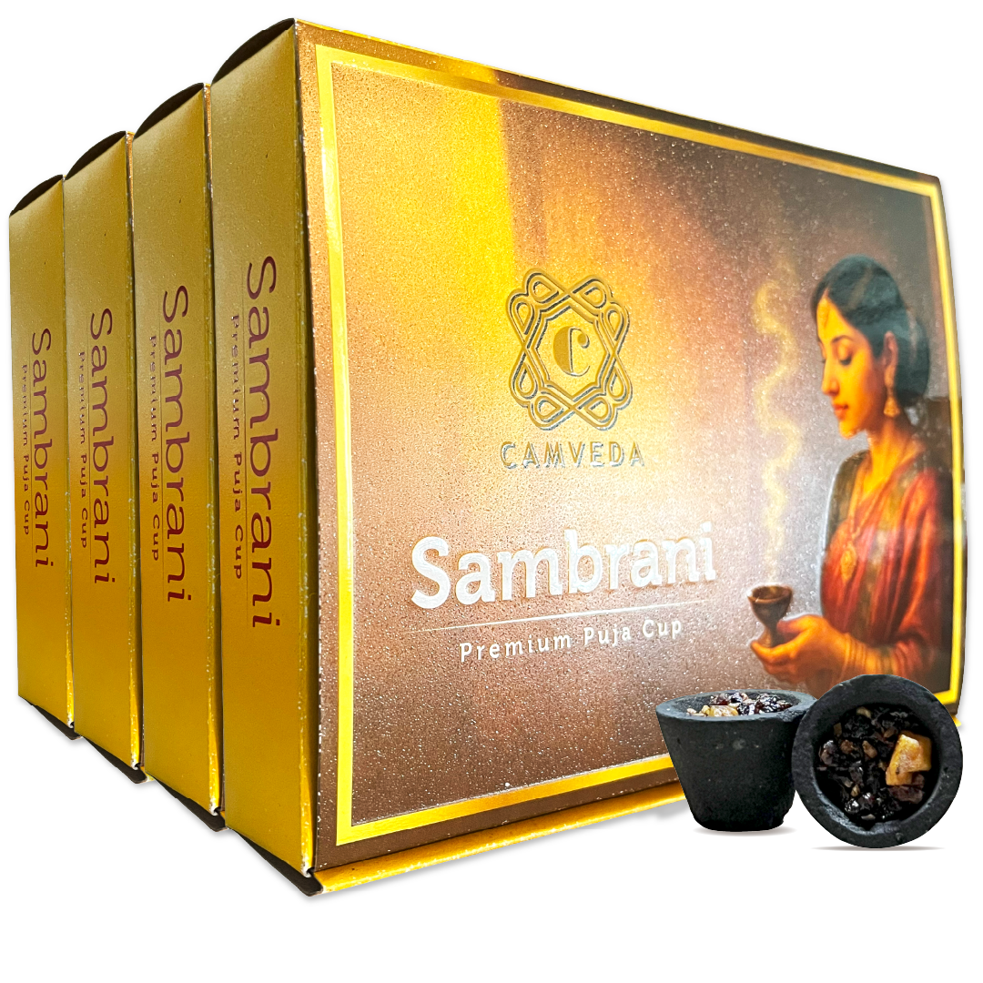 Sambrani Puja/Hawan Cups {Pack of 4}