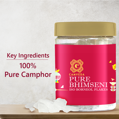 Camveda Pure Bhimseni Camphor/Kapoor | 500g
