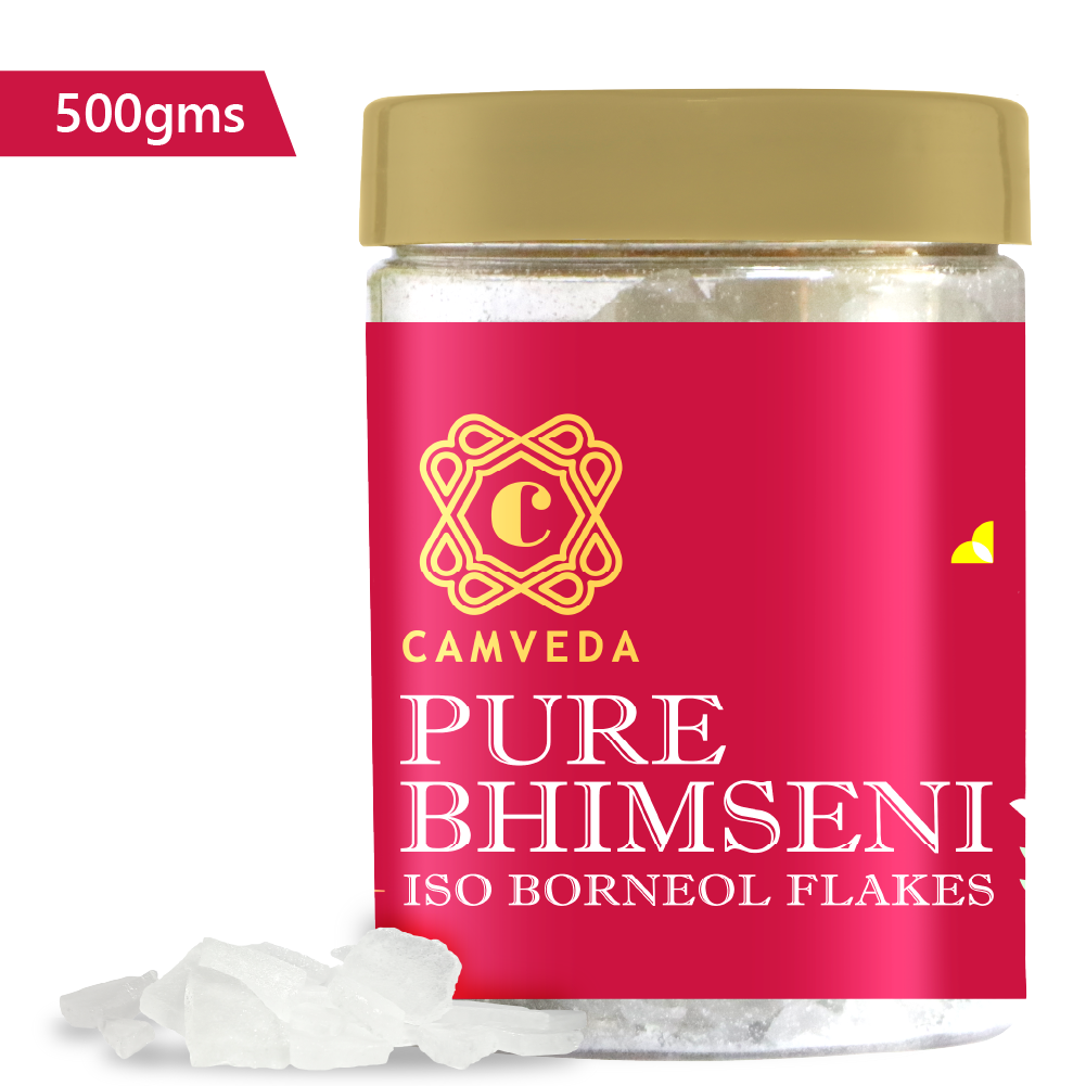 Camveda Pure Bhimseni Camphor/Kapoor | 500g