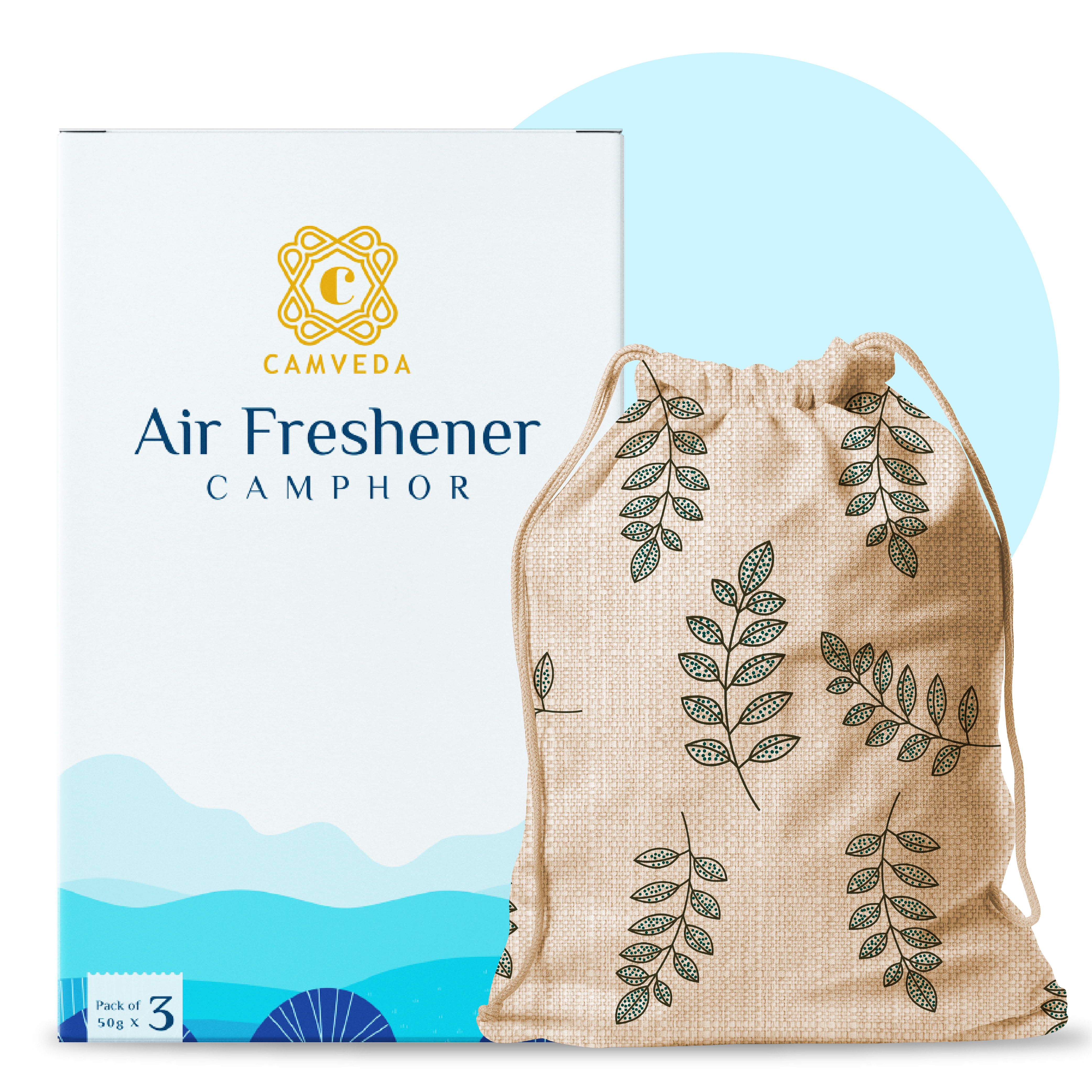 Camveda Air Freshener - Camphor
