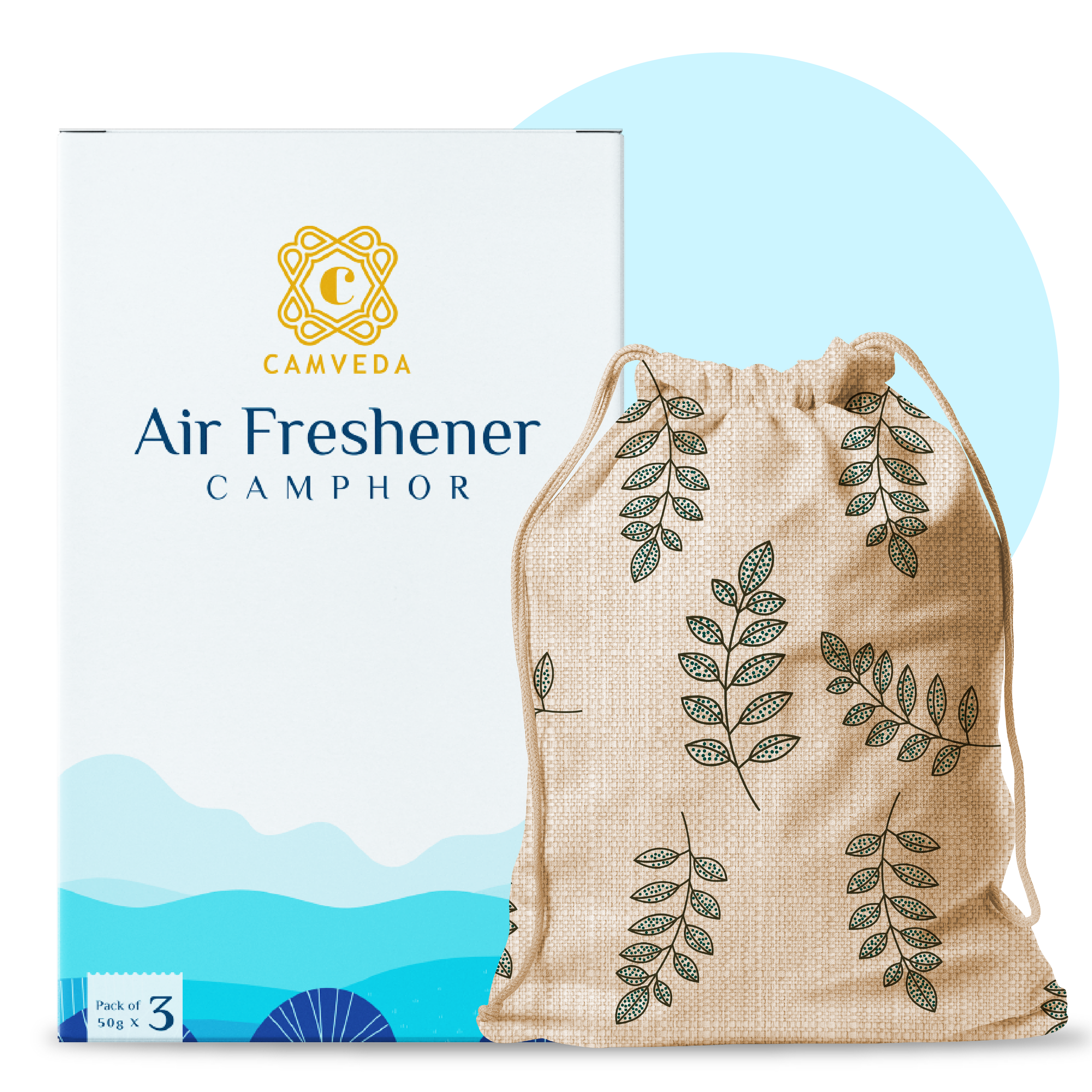 Camveda Air Freshener - Camphor