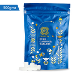 Camveda Pure Camphor Tablets | 500g (Pouch)