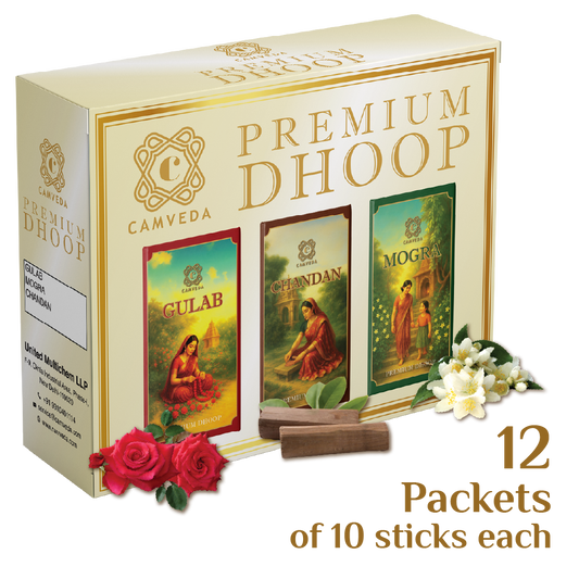 Camveda Premium Wet Dhoop – Pack of 12