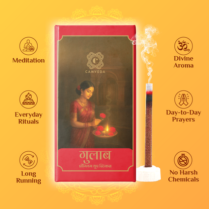 Camveda Premium Dhoop Sticks(Large) – Combo Pack