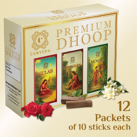 Camveda Premium Wet Dhoop – Pack of 12