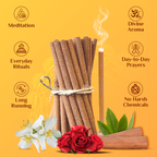 Camveda Premium Dhoop Sticks (Large) – Pack of 3